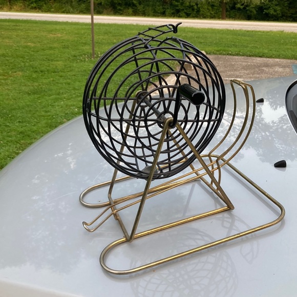 Professional 11” Metal Bingo Cage